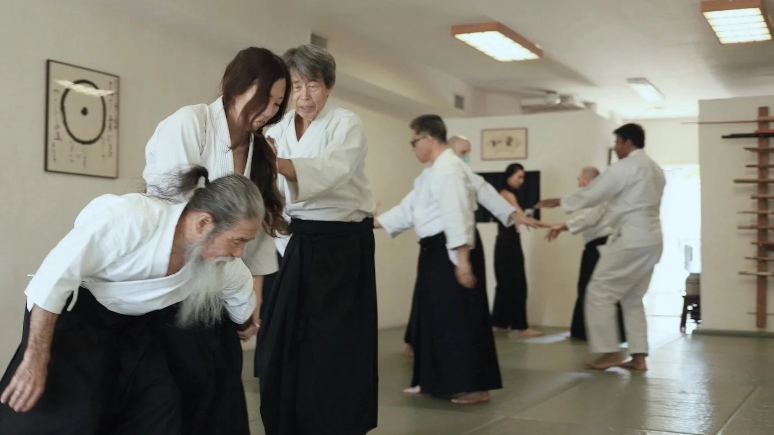 Aikido: Adult Class at Seishinjuku Dojo formally known as Culver City Aikido. Martial Art School